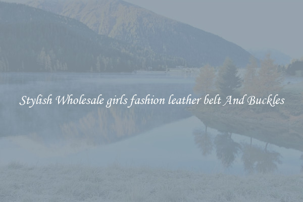 Stylish Wholesale girls fashion leather belt And Buckles