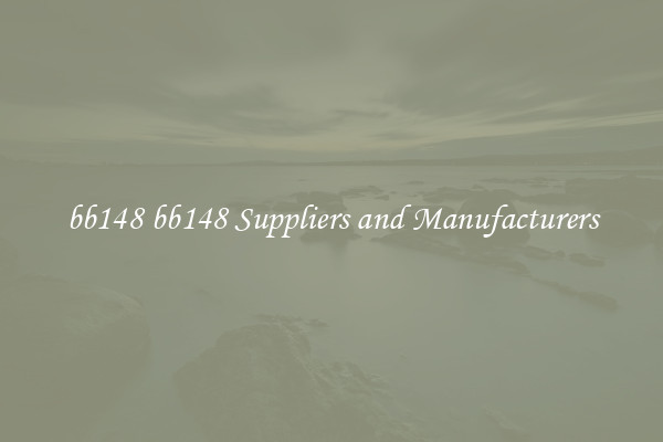 bb148 bb148 Suppliers and Manufacturers