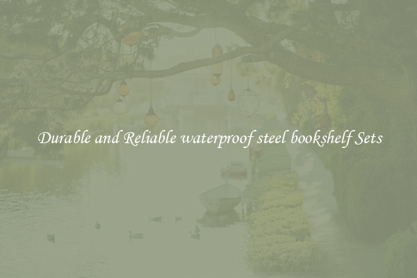 Durable and Reliable waterproof steel bookshelf Sets