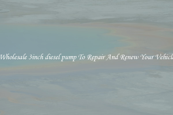 Wholesale 3inch diesel pump To Repair And Renew Your Vehicle