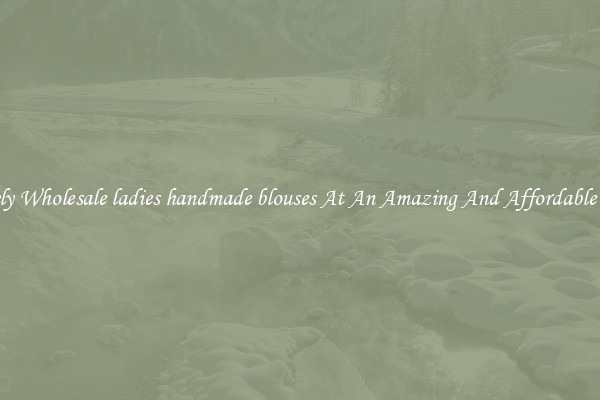 Lovely Wholesale ladies handmade blouses At An Amazing And Affordable Price